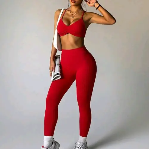 Conjunto de top y licra levanta glúteos #5's photo #1