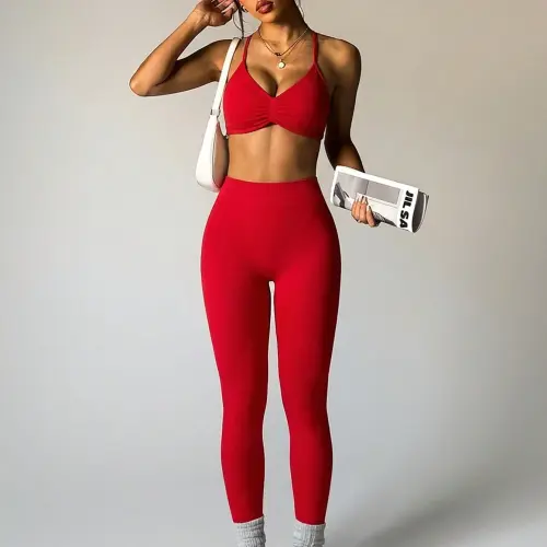 Conjunto de top y licra levanta glúteos #5's photo #3