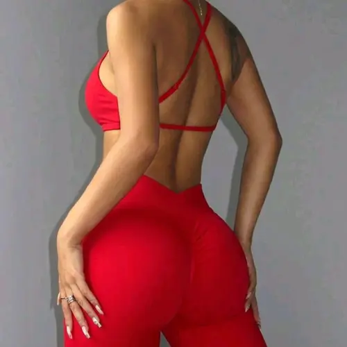 Conjunto de top y licra levanta glúteos #5's photo #2