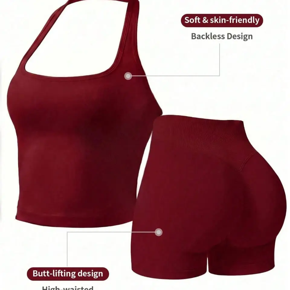 Conjunto de blusa y licra corta's photo #3