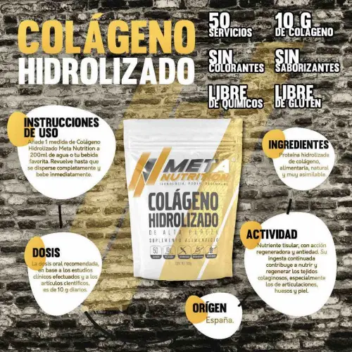 COLÁGENO HIDROLIZADO META — imagen 2