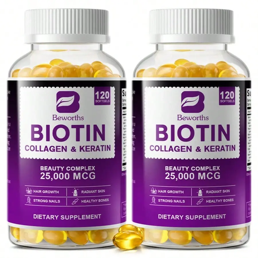 BIOTINA + COLÁGENO + KERATINA — imagen 3