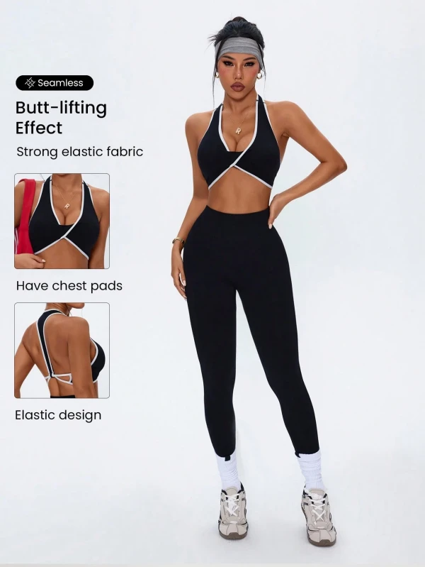 CONJUNTO DE TOP Y LICRA LARGA 7's foto | Fit_Life |  BizneCubano