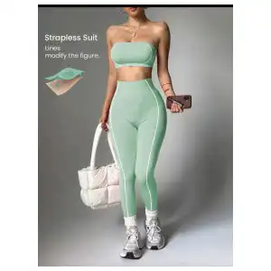 CONJUNTO DE TOP Y LICRA LARGA 7 miniatura 1